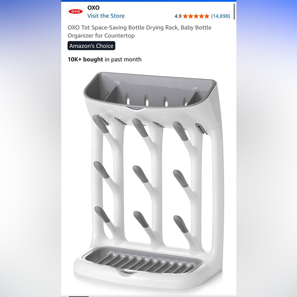 Oxo Baby Bottle Drying Rack